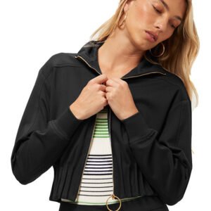 Trina Turk Outrun Jacket in Black