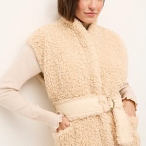 Marie Oliver Astrid Vest in Cream