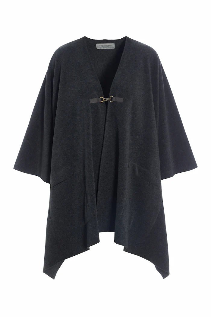Henriette Steffensen Soft Cape in Black - Image 2